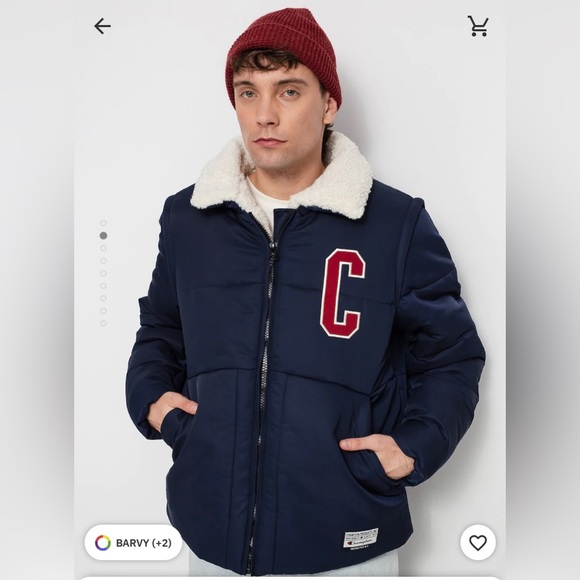 NWT Champion Heavy Puffer Teddy Lined Padded Coach Jacket high thermal resistant - Picture 2 of 7